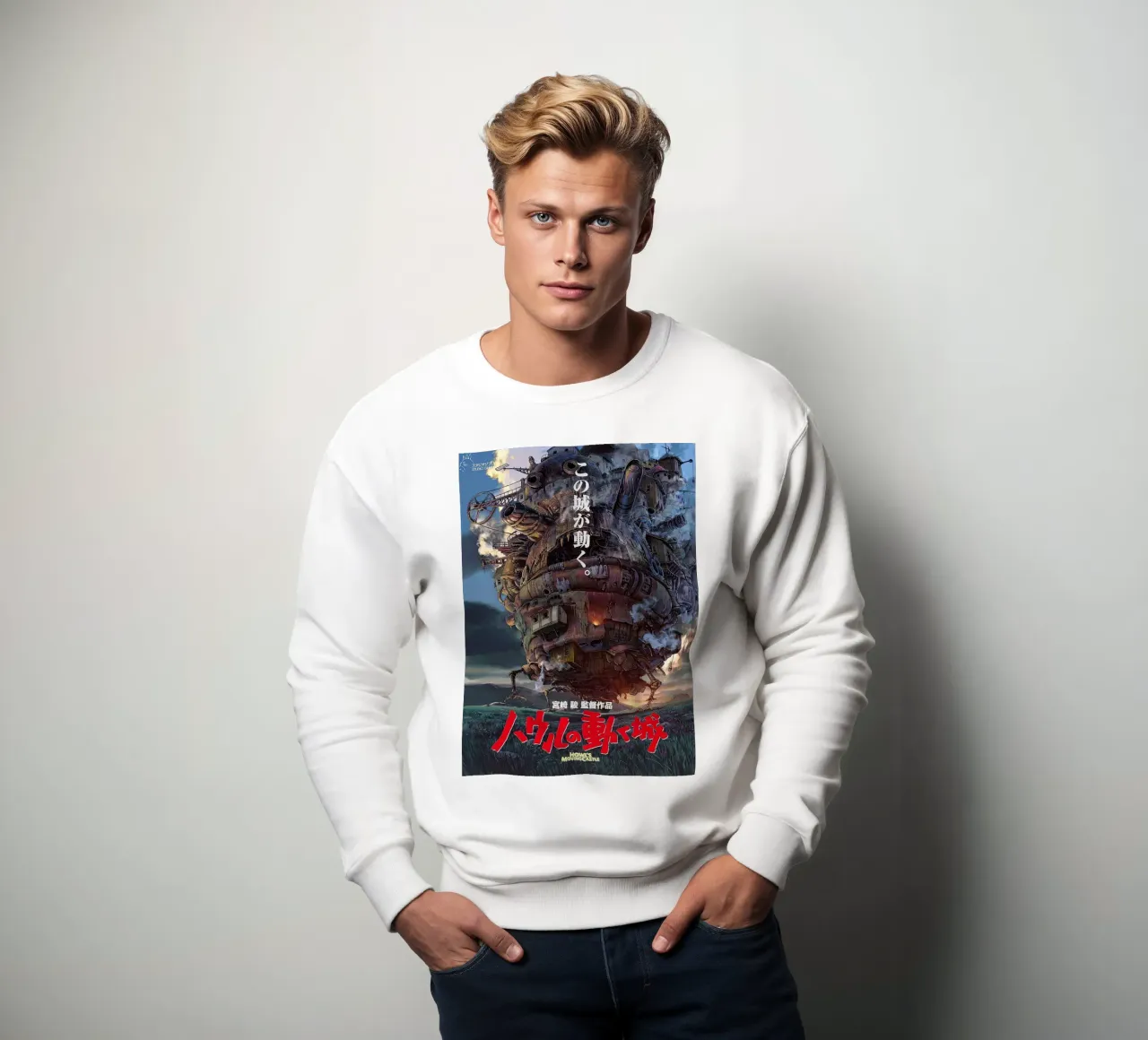 Il trasloco di Howl felpa da MERRSHOP