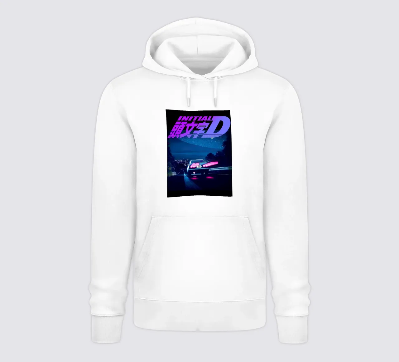 Iniziale D Neon AE86 felpa con cappuccio da MERRSHOP