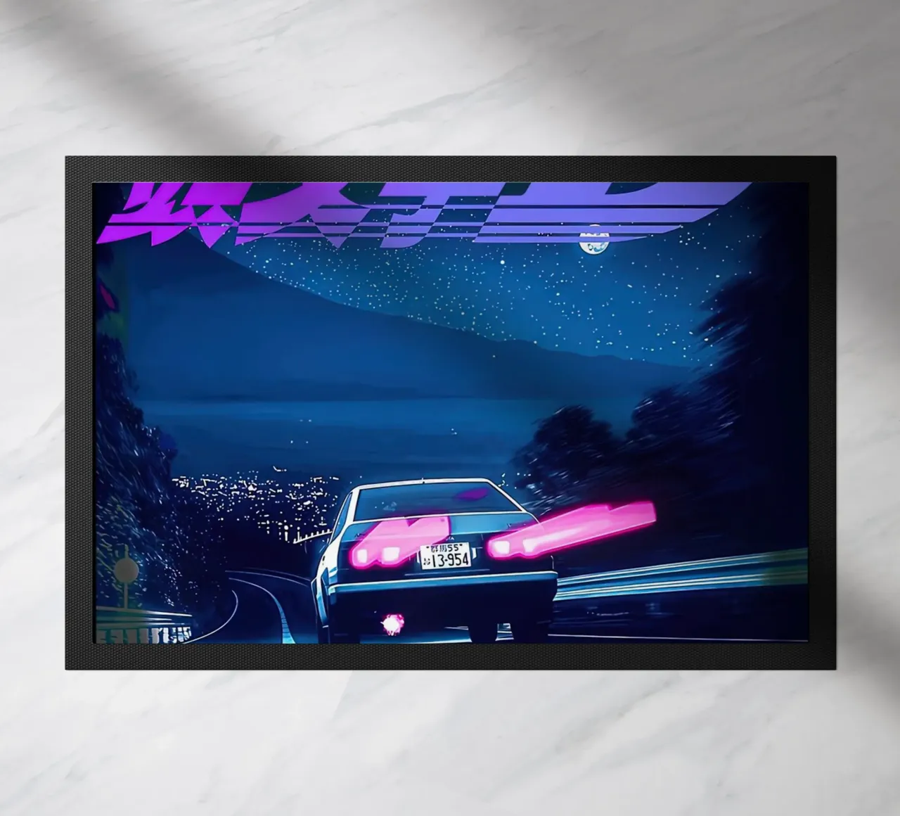 Iniziale D Neon AE86 zerbino da MERRSHOP