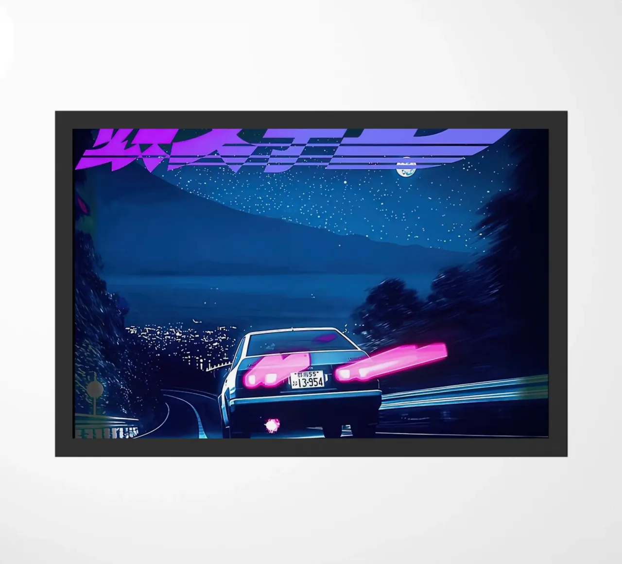 Iniziale D Neon AE86 zerbino da MERRSHOP