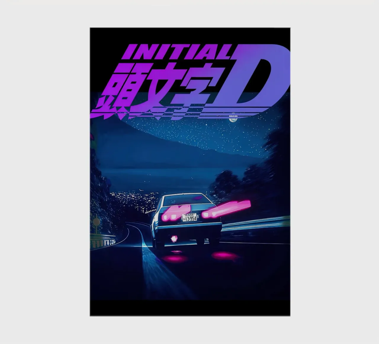 Initial D Neon AE86 notebook by MERRSHOP
