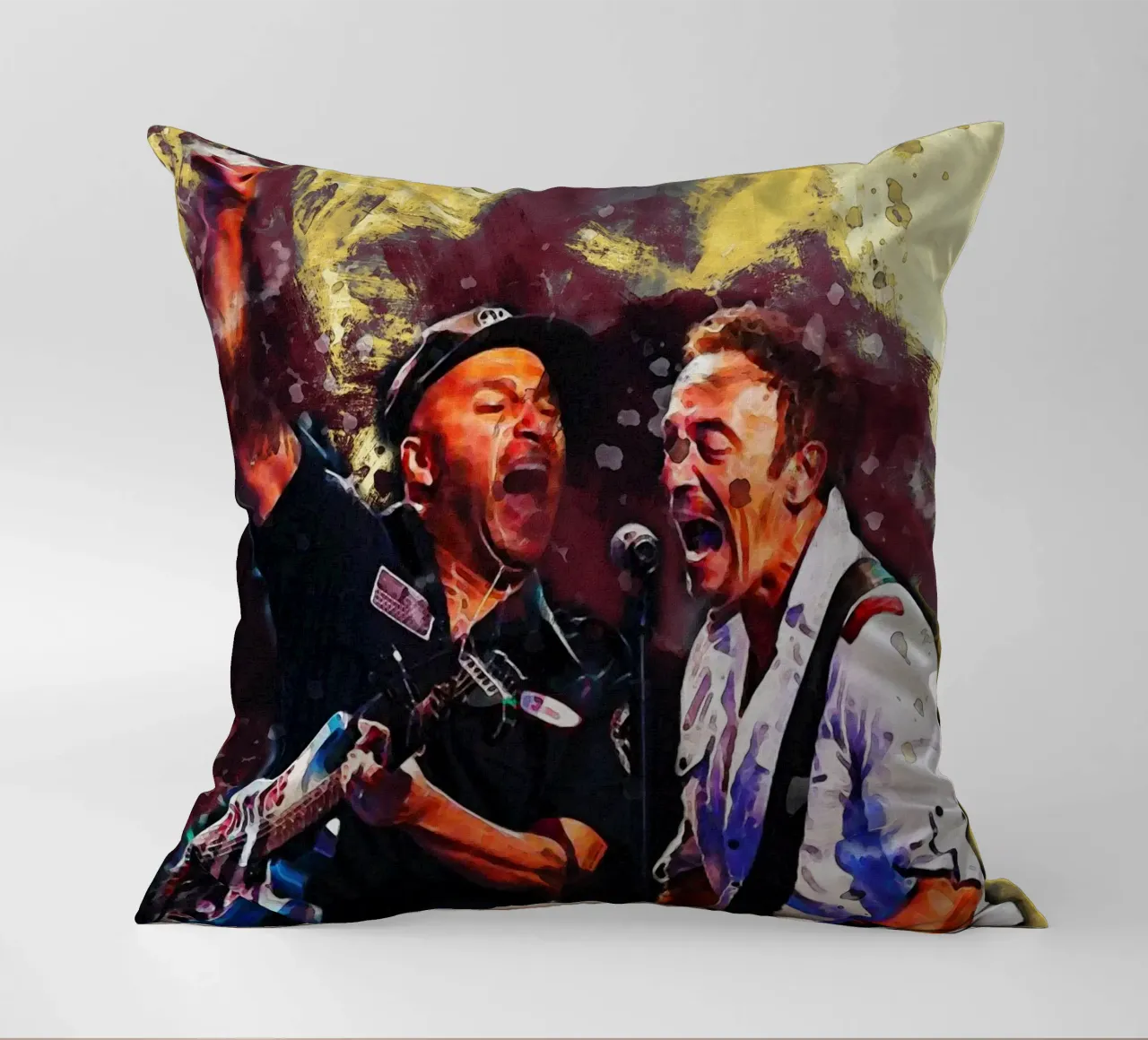 Sbaffo di Tom Morello & Bruce Springsteen cuscino da Gunawan Rb