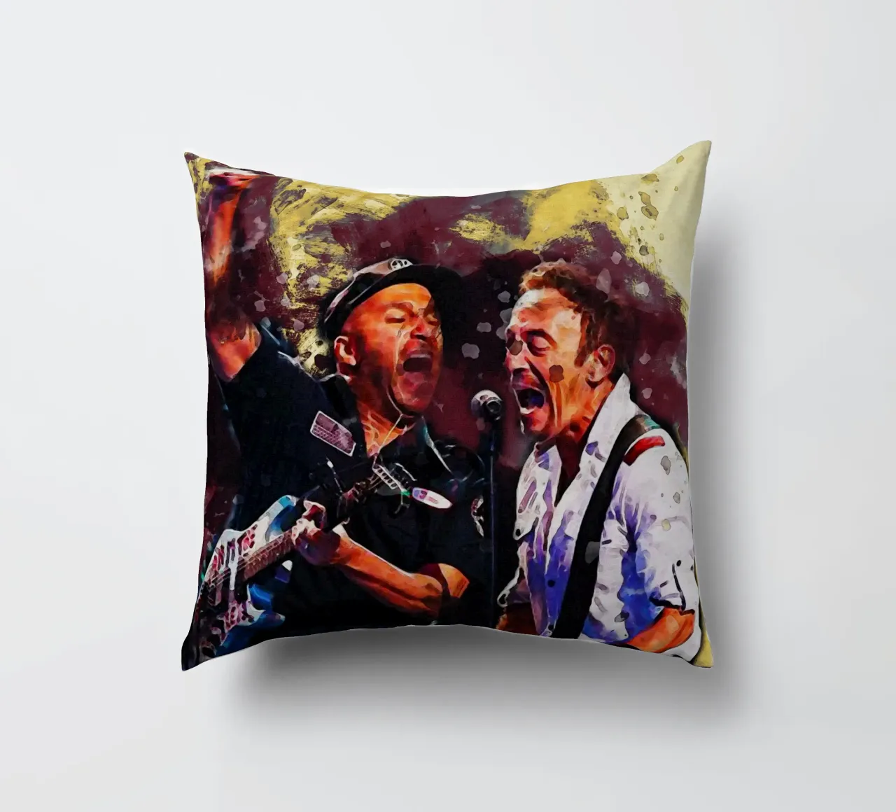 Sbaffo di Tom Morello & Bruce Springsteen cuscino da Gunawan Rb