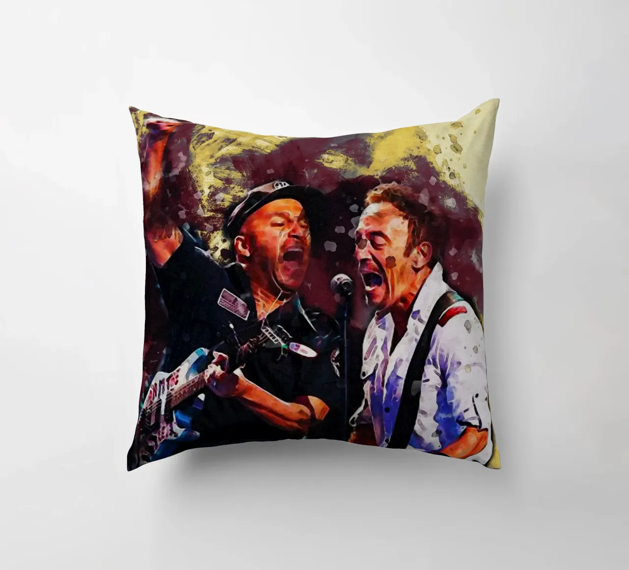 Sbaffo di Tom Morello & Bruce Springsteen cuscino da Gunawan Rb