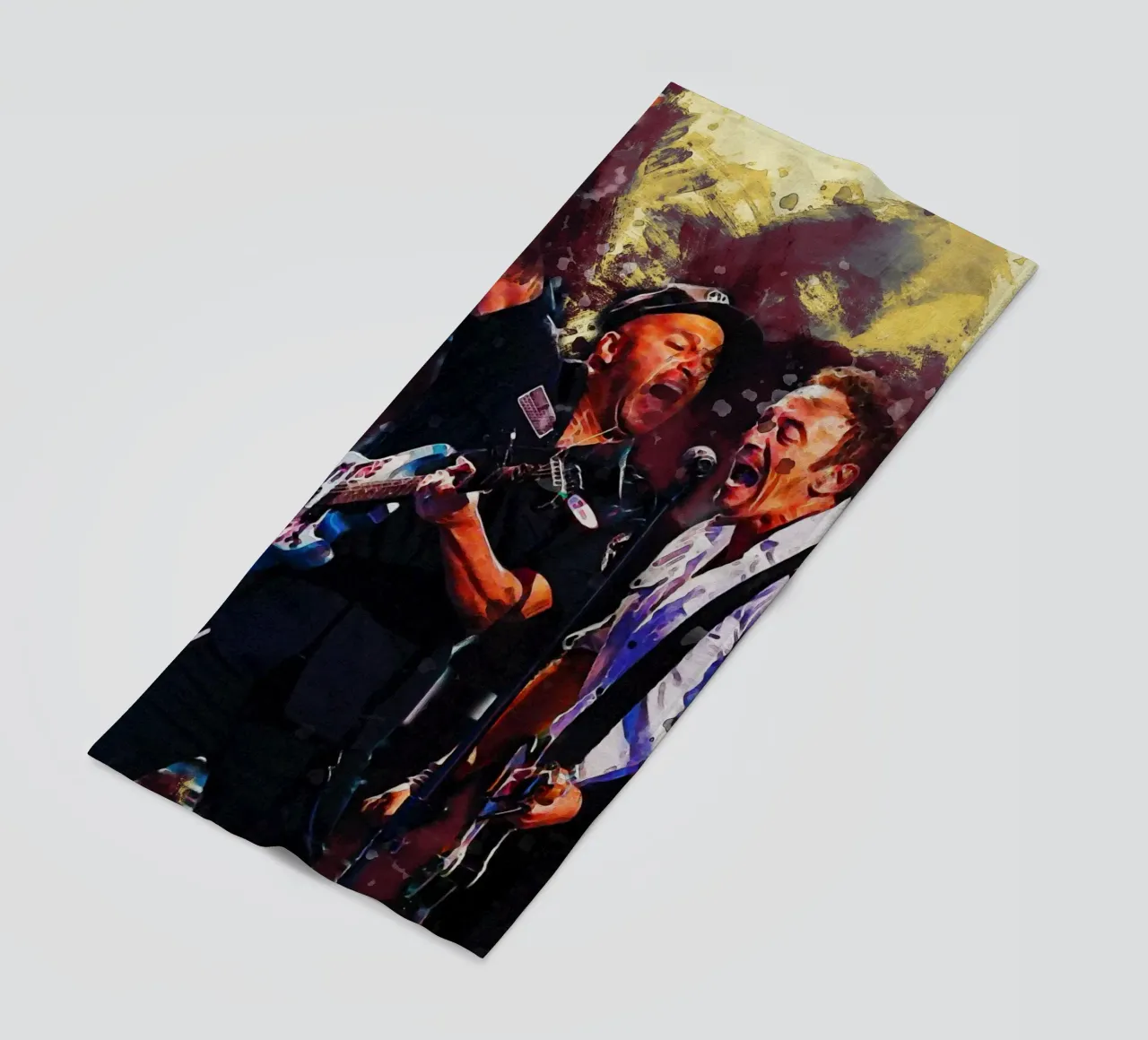 Sbaffo di Tom Morello & Bruce Springsteen telo mare da Gunawan Rb
