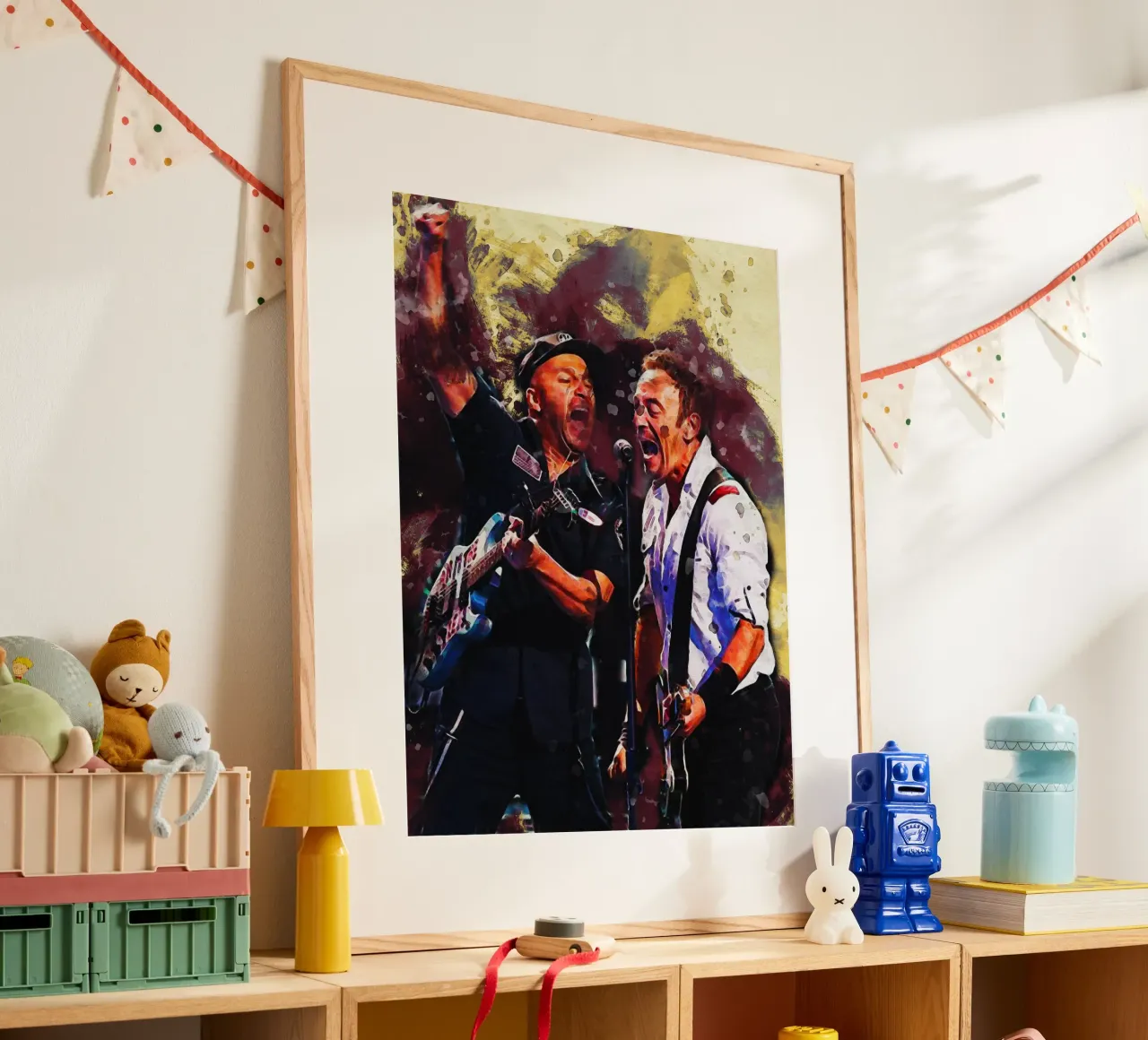 Sbaffo di Tom Morello & Bruce Springsteen carta hahnemühle da Gunawan Rb