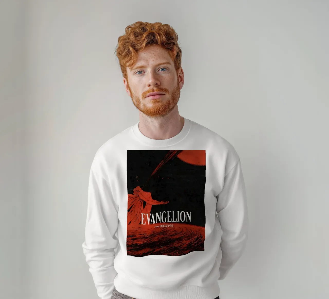 Neon Genesis Evangelion - Movie sweatshirt by MERRSHOP