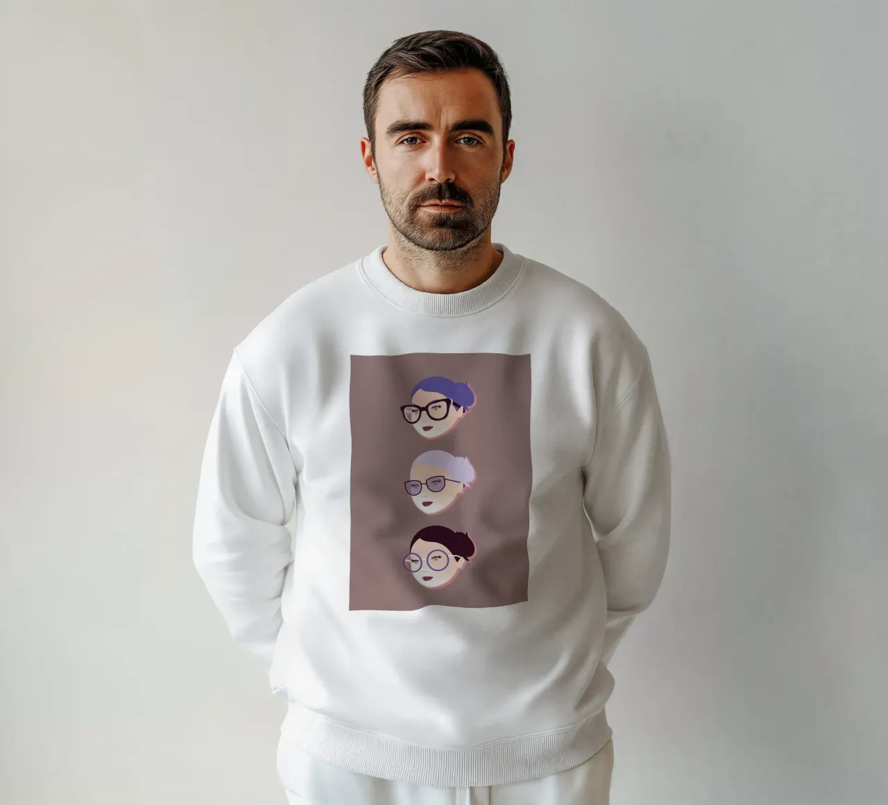 Choose my glasses felpa da carmenillustrationdesign