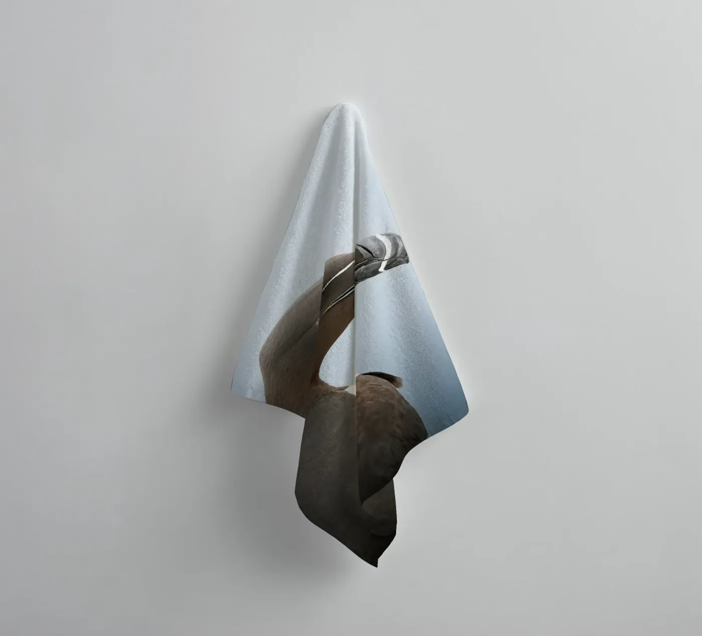 Razorbill towel by Tom's Wildlife