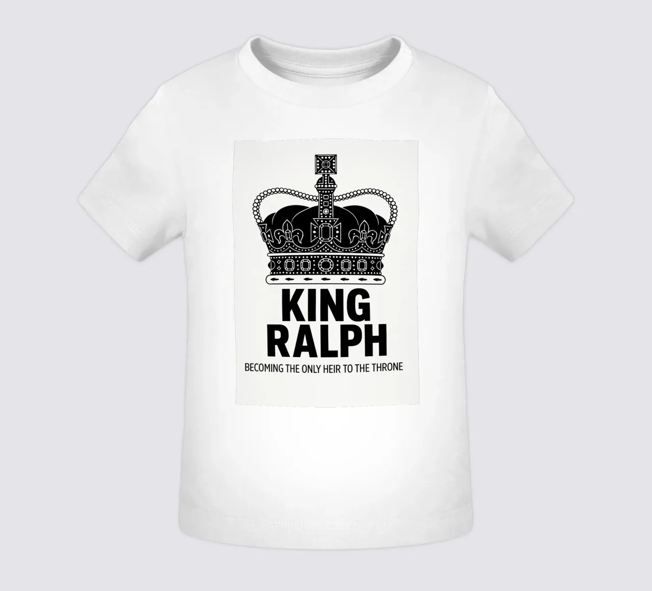 King Ralph Print maglietta neonato da MoviesArt