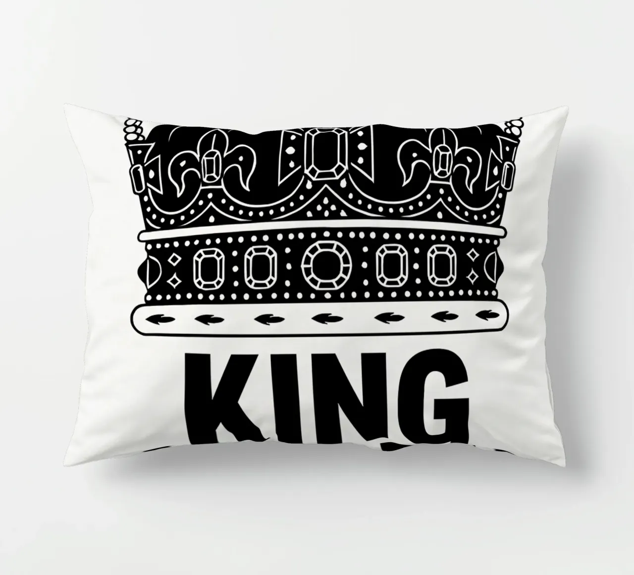 King Ralph Print cuscino da MoviesArt