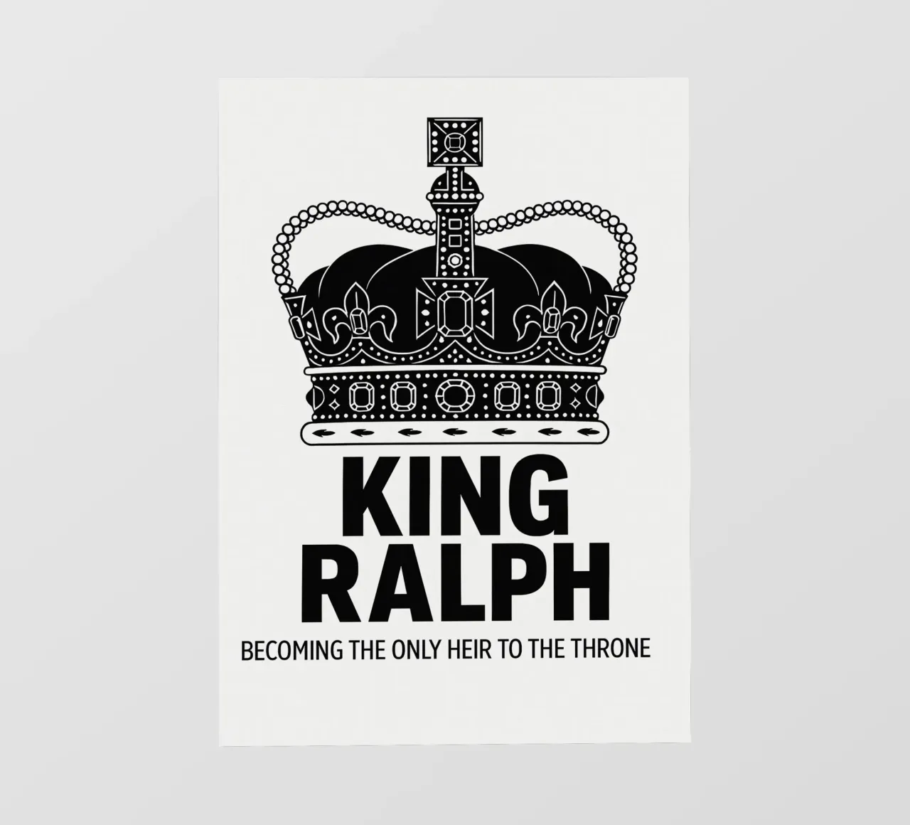 King Ralph Print telo in pvc da MoviesArt
