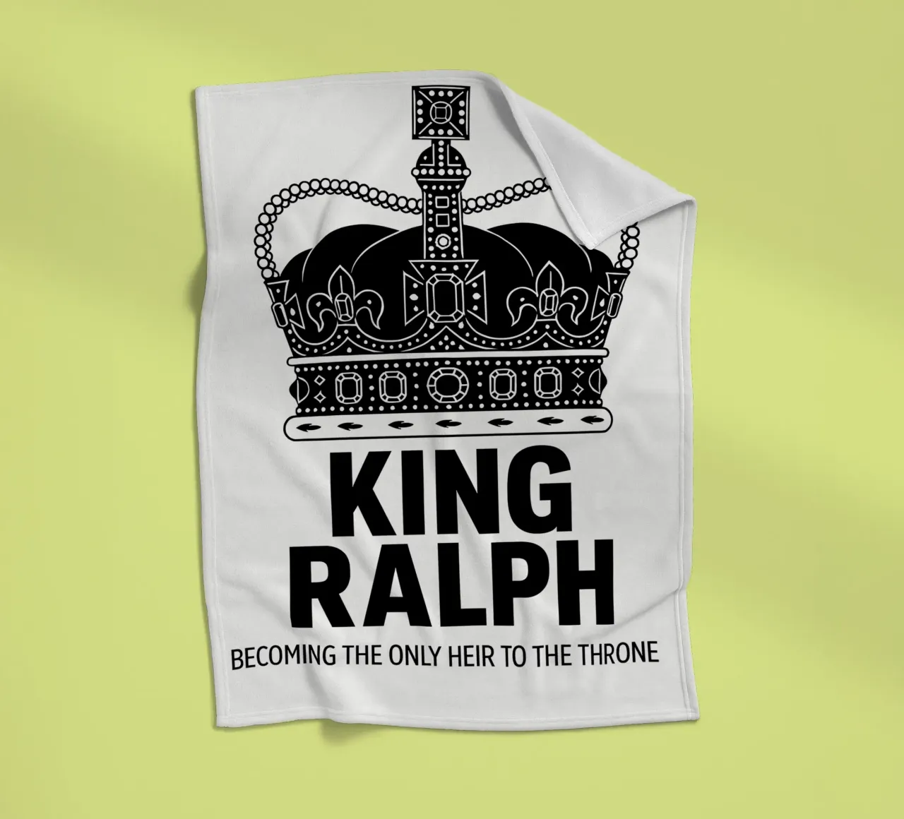 King Ralph Print coperta in pile da MoviesArt