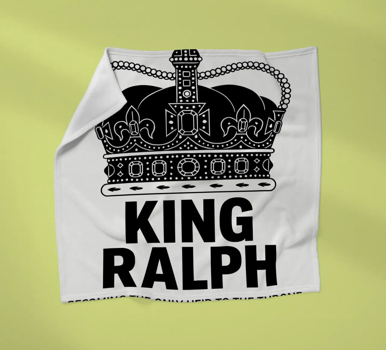 King Ralph Print coperta in pile da MoviesArt
