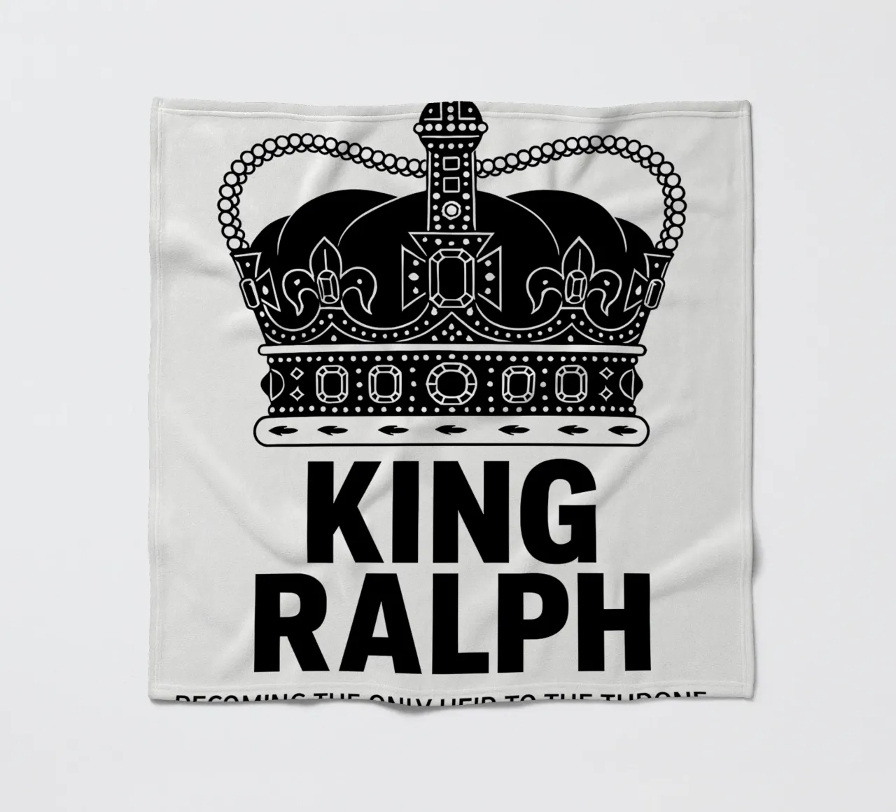King Ralph Print coperta in pile da MoviesArt