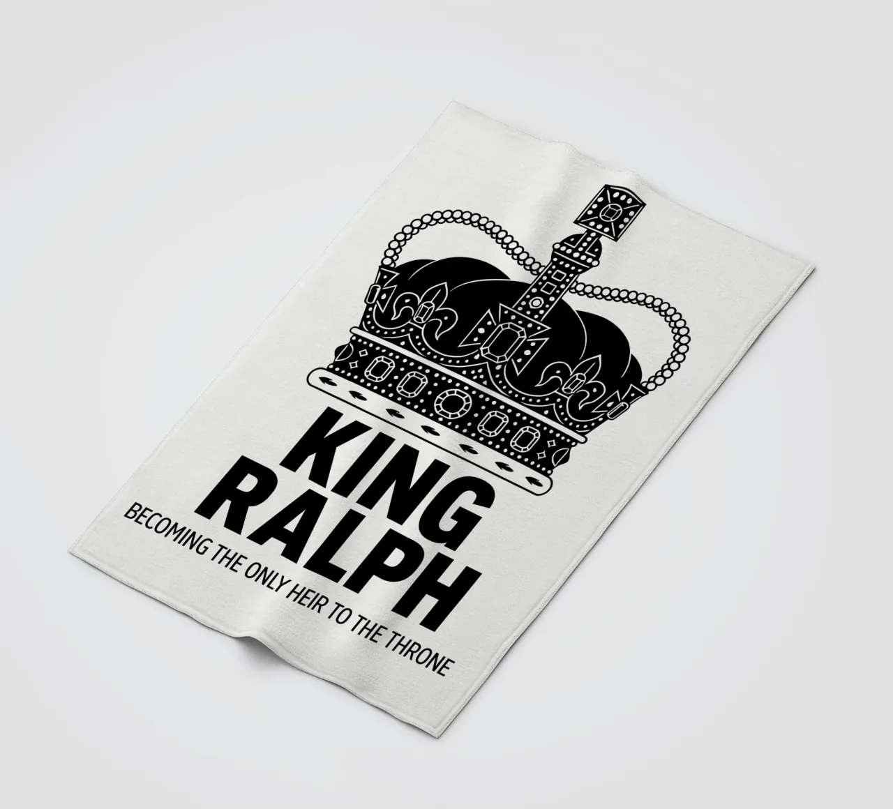 King Ralph Print coperta in pile da MoviesArt