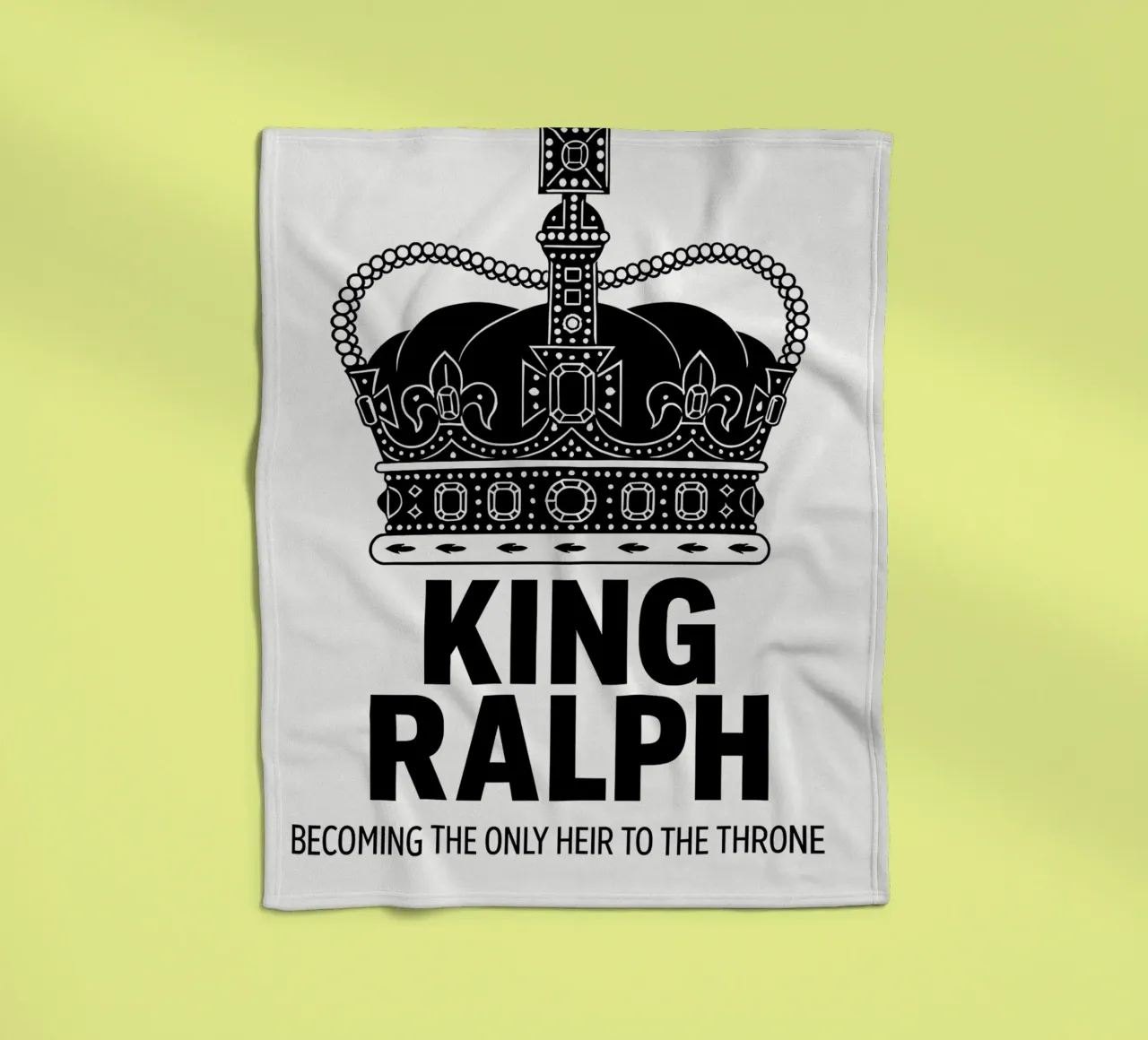 King Ralph Print coperta in pile da MoviesArt