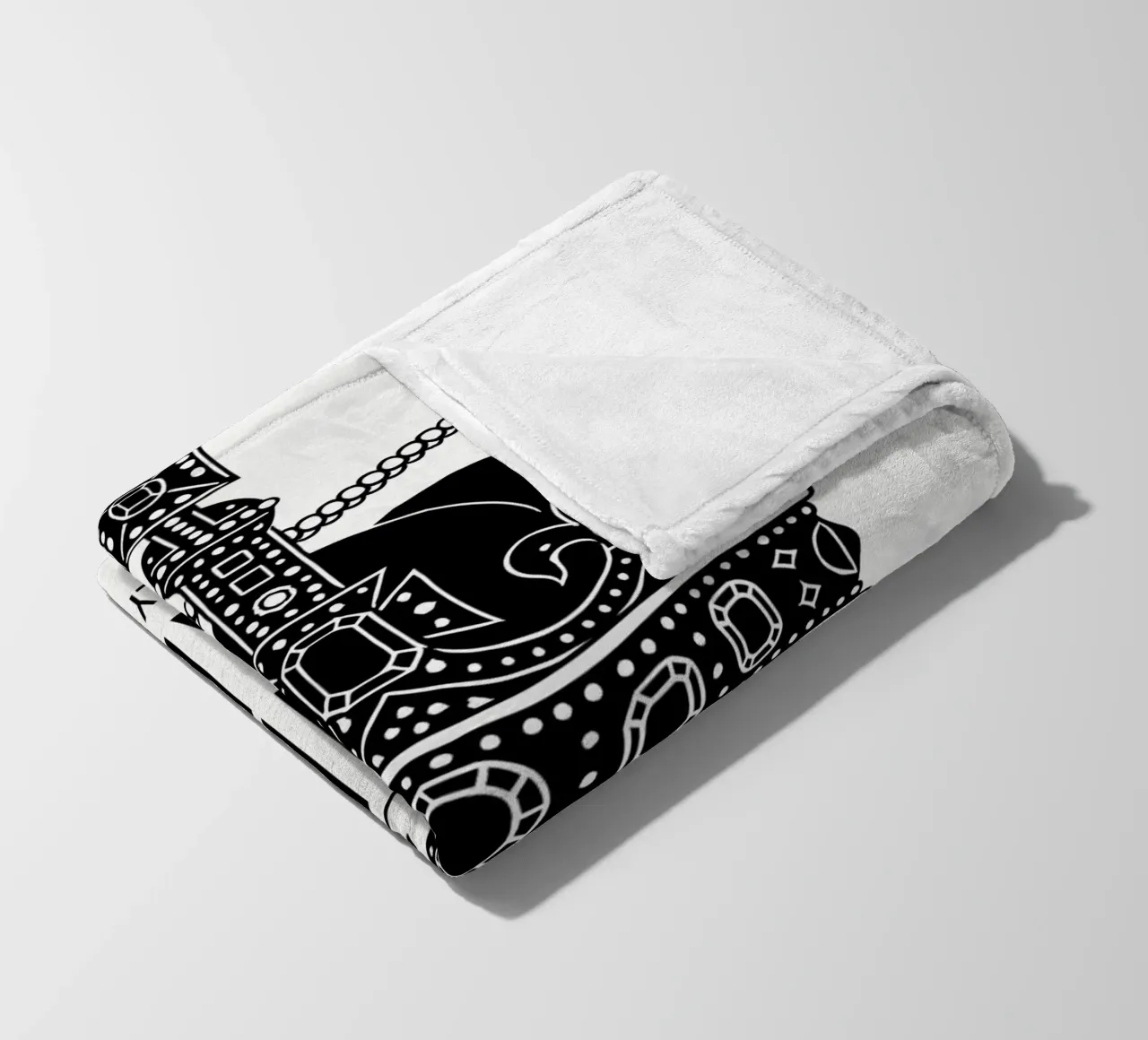 King Ralph Print coperta in pile da MoviesArt
