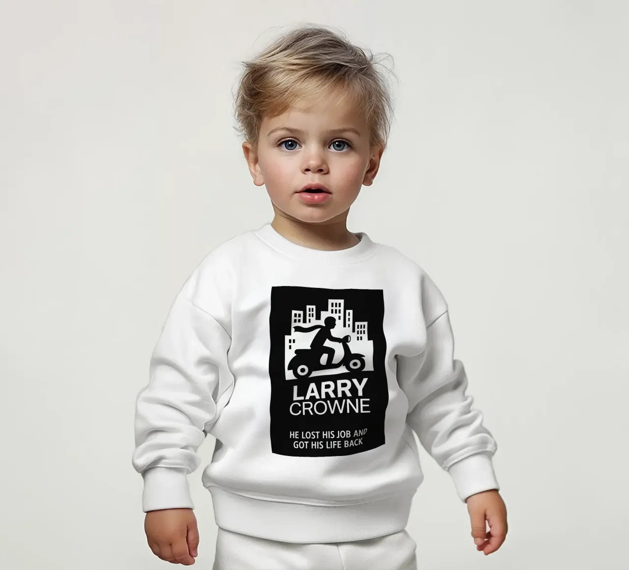 Larry Crowne Print sudadera de bebé de MoviesArt