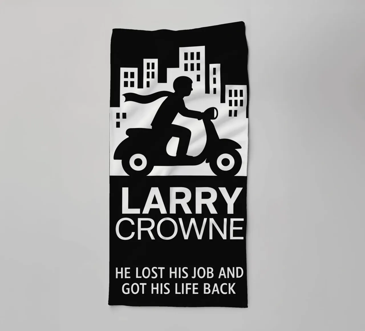 Larry Crowne Print asciugamano da bagno da MoviesArt