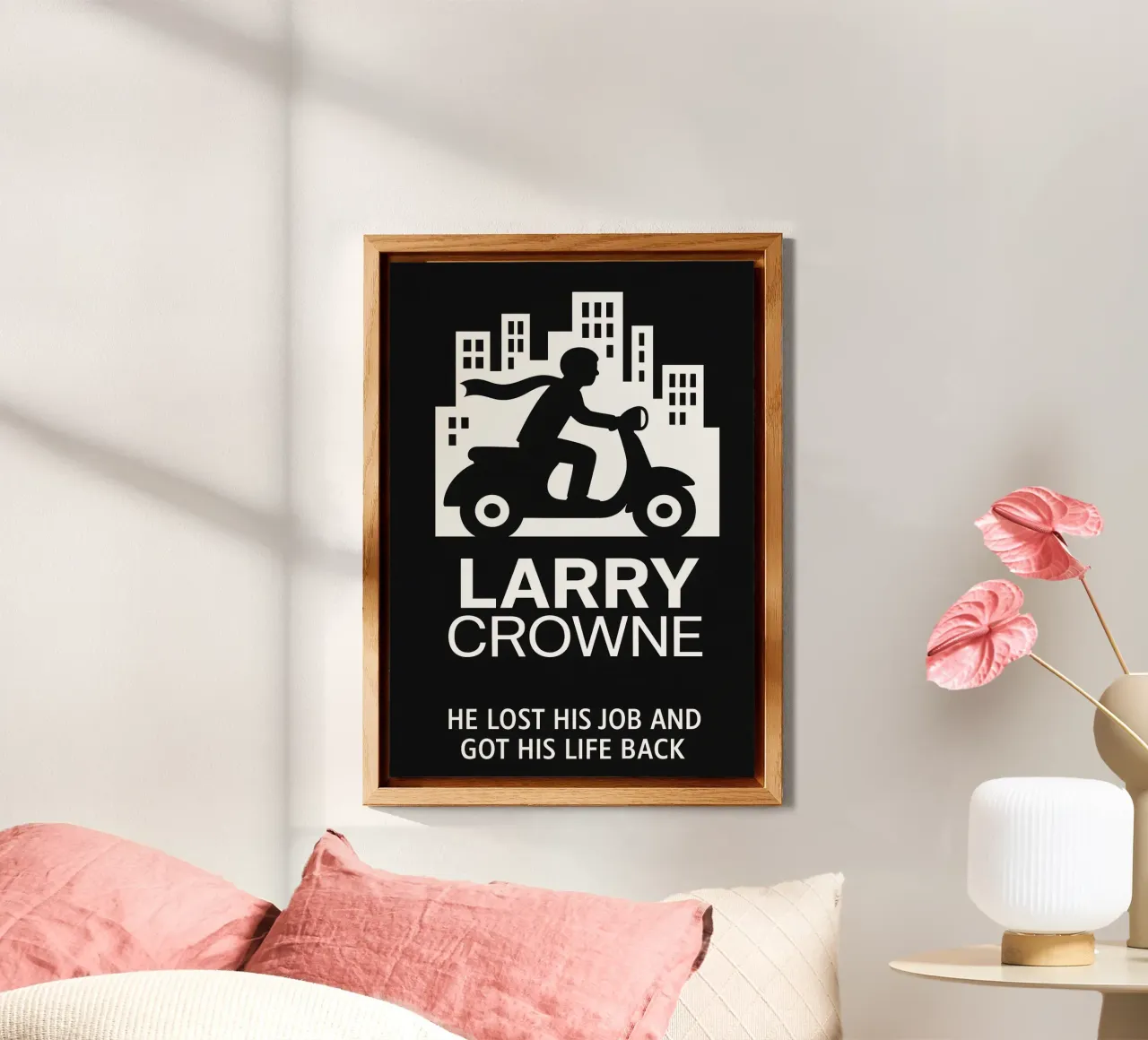 Larry Crowne Print alluminio dibond da MoviesArt