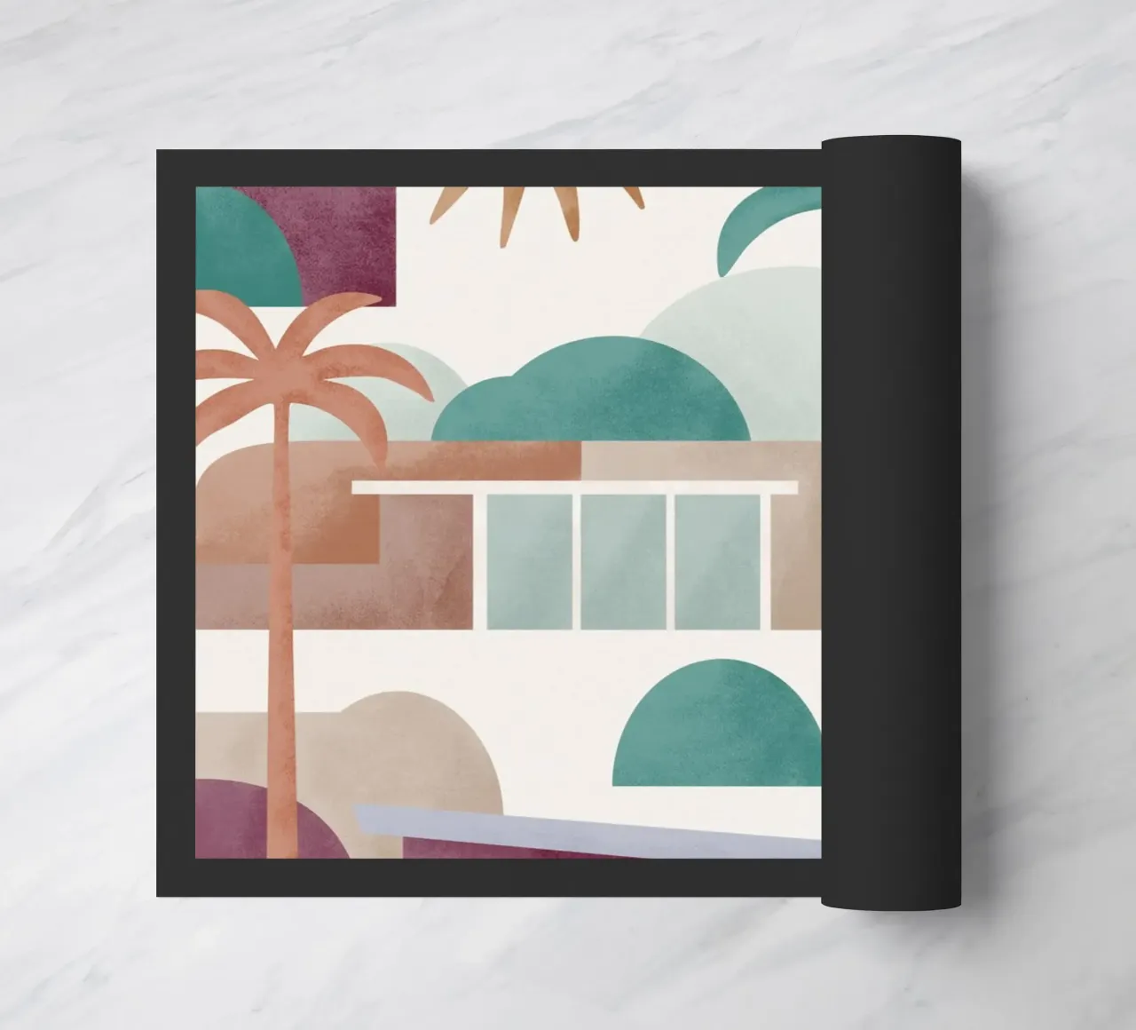 Palm Springs Dreaming Sundown zerbino da designdn