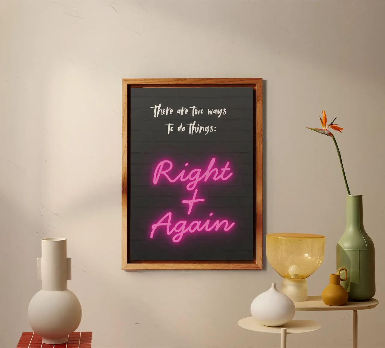 RIGHT AND AGAIN alluminio dibond da Einfach Uebel