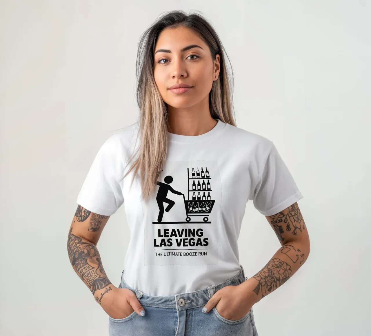 Leaving Las Vegas Print camiseta de MoviesArt