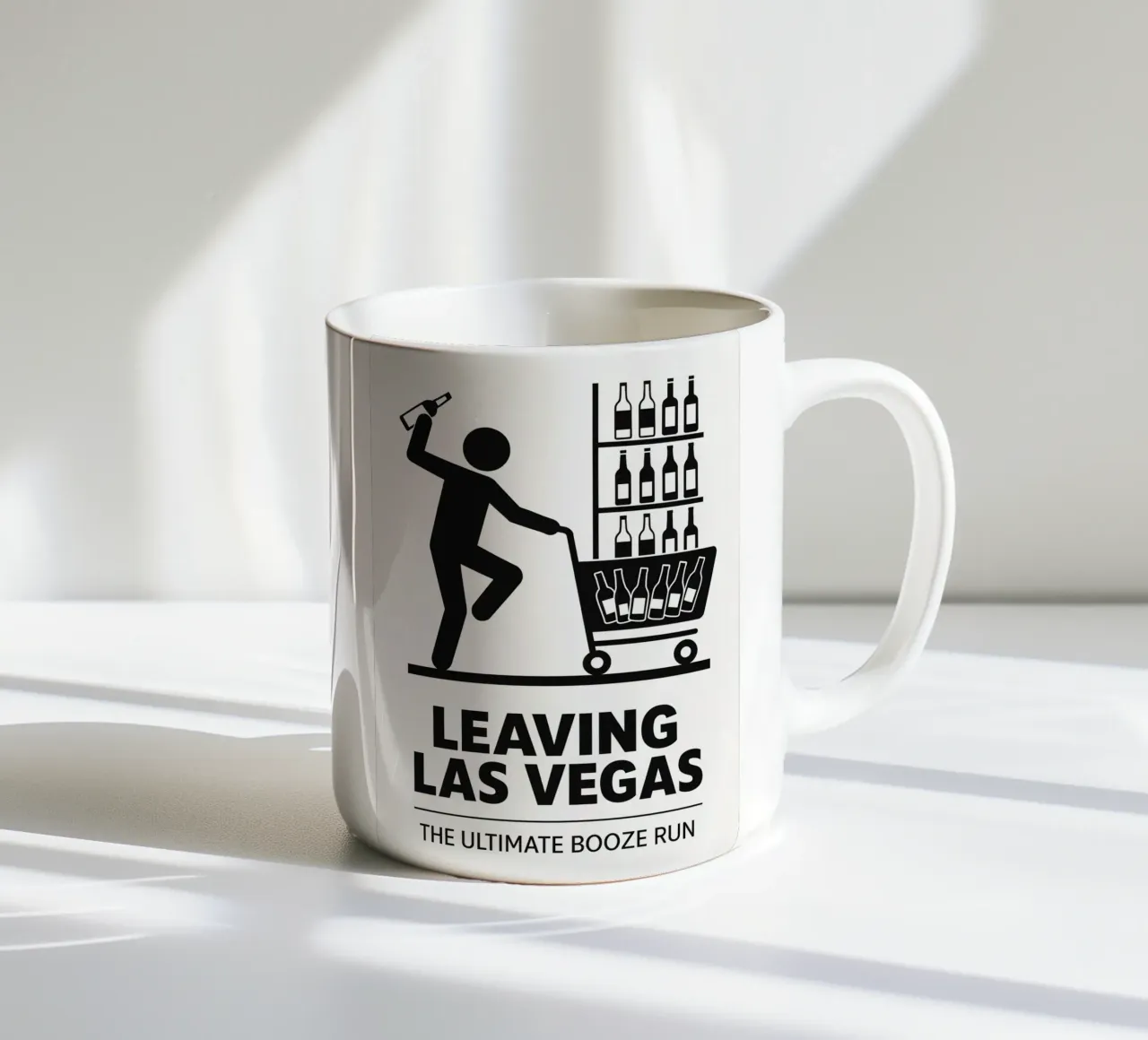 Leaving Las Vegas Print Keramik Tasse von MoviesArt