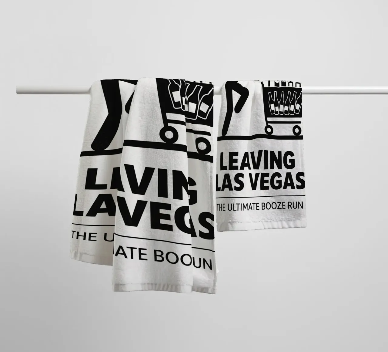 Leaving Las Vegas Print asciugamano da bagno da MoviesArt