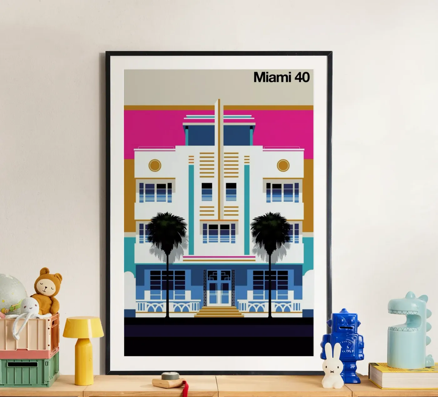 Miami 40 poster da Bo Lundberg