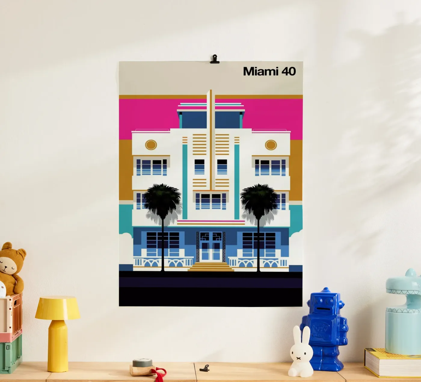 Miami 40 poster da Bo Lundberg
