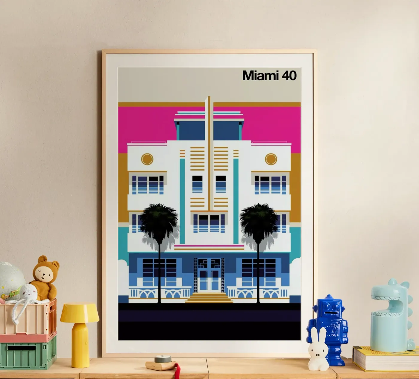 Miami 40 poster da Bo Lundberg
