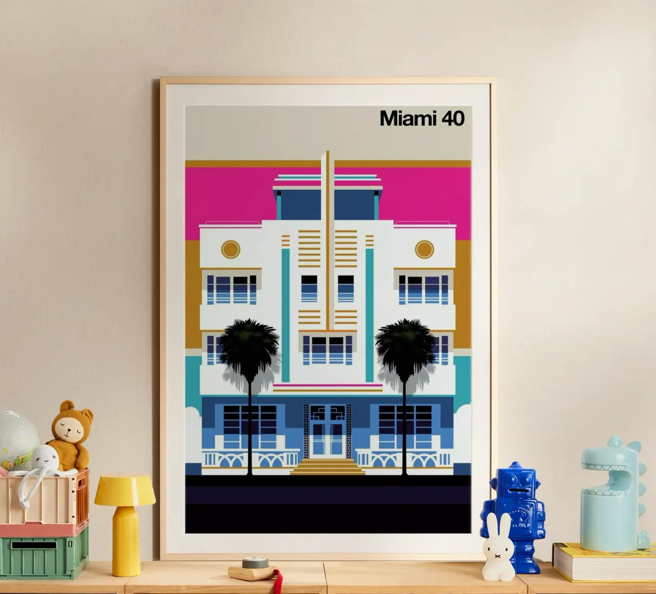 Miami 40 poster da Bo Lundberg