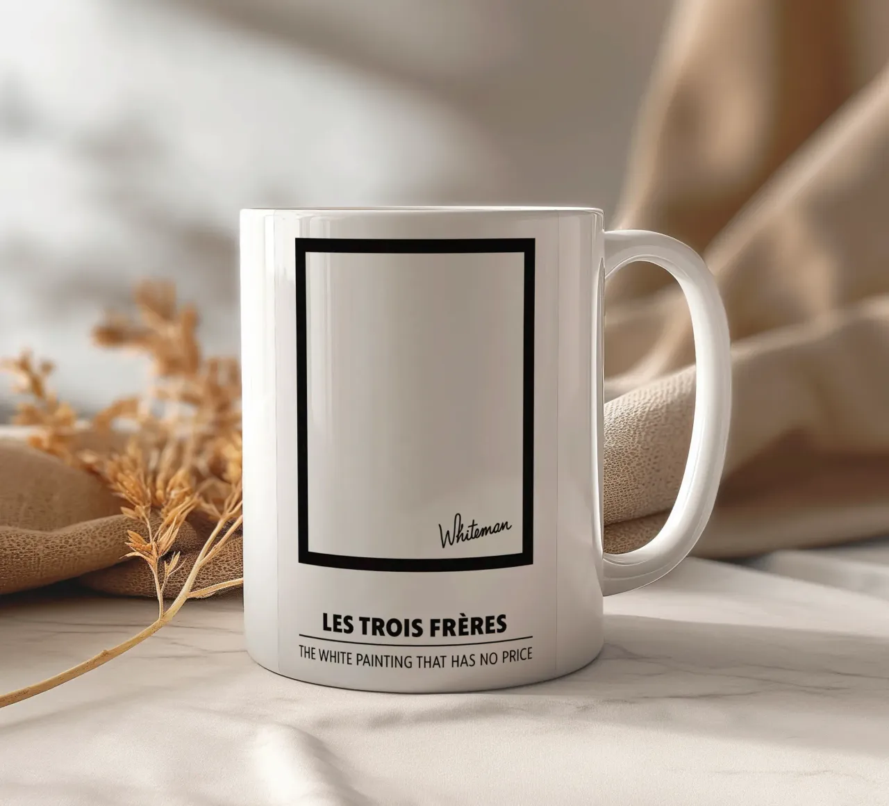 Les Trois Frères Print tazza in ceramica da MoviesArt