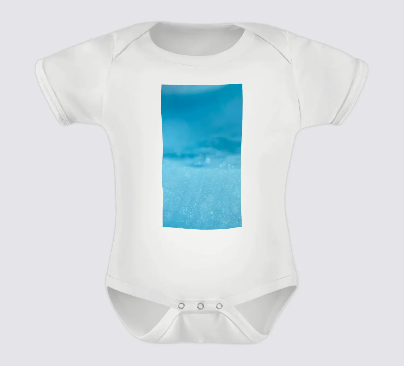 horizon eau body bébé de Bleu