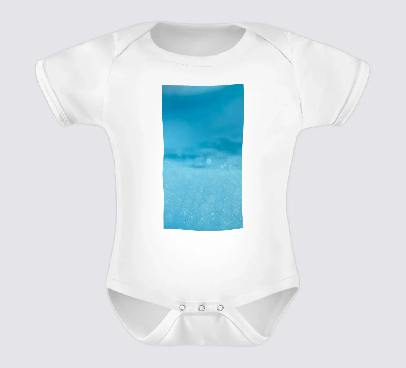 horizon eau body bébé de Bleu