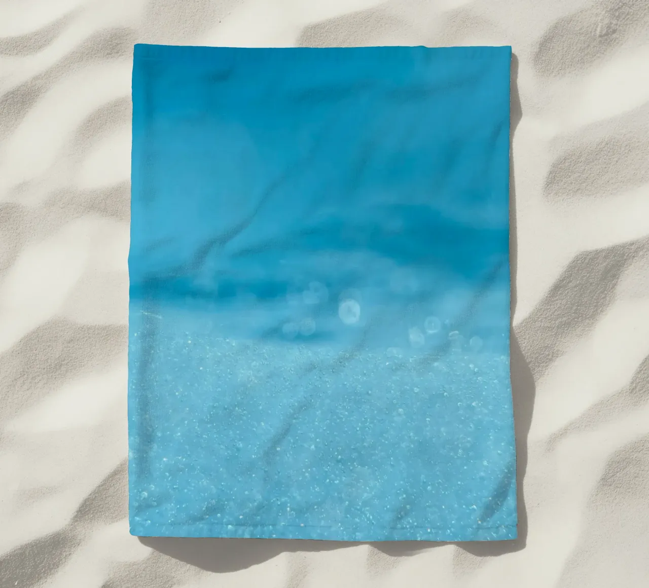 acqua all'orizzonte telo mare da Bleu
