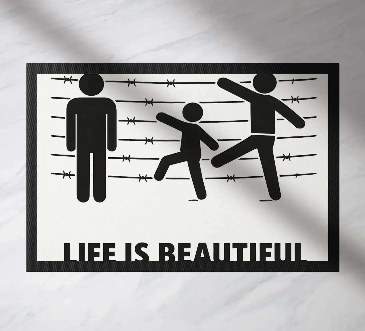 Life is Beautiful Print zerbino da MoviesArt