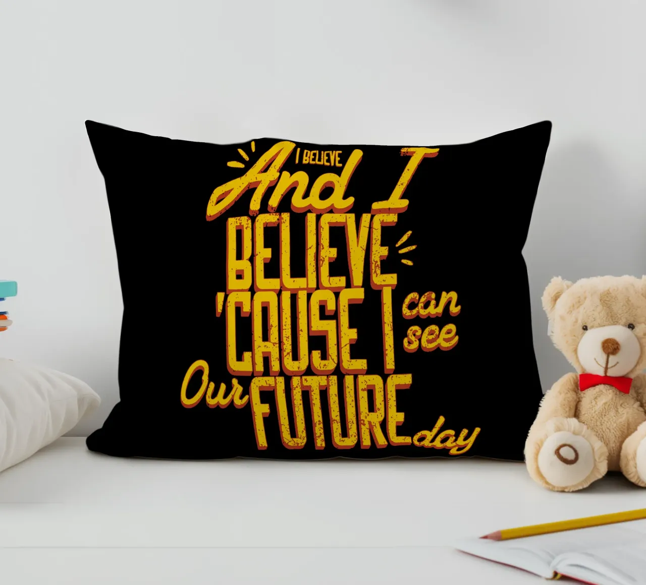 Nos jours futurs coussin de Gunawan Rb