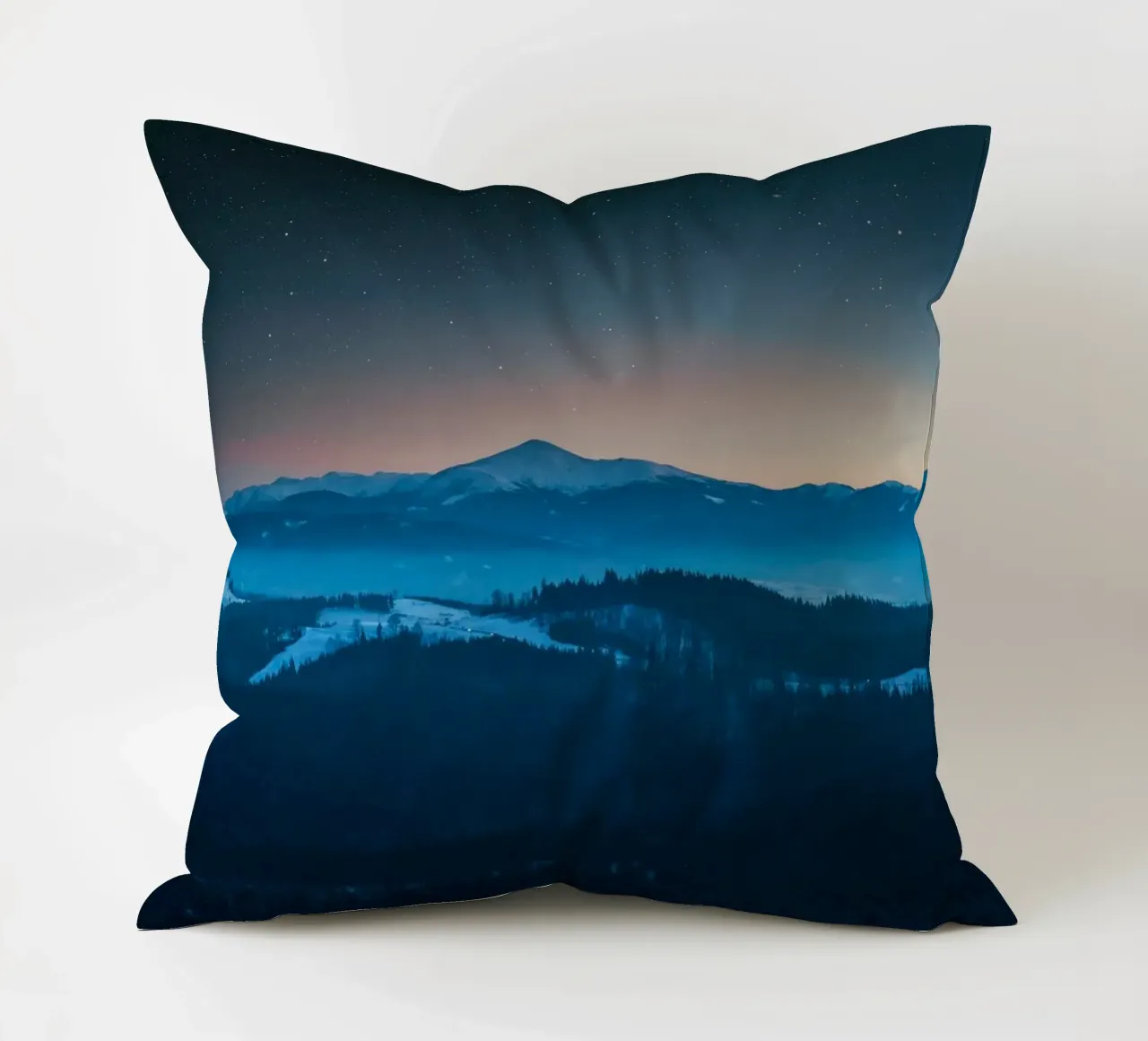 montagna notte cuscino da Bleu