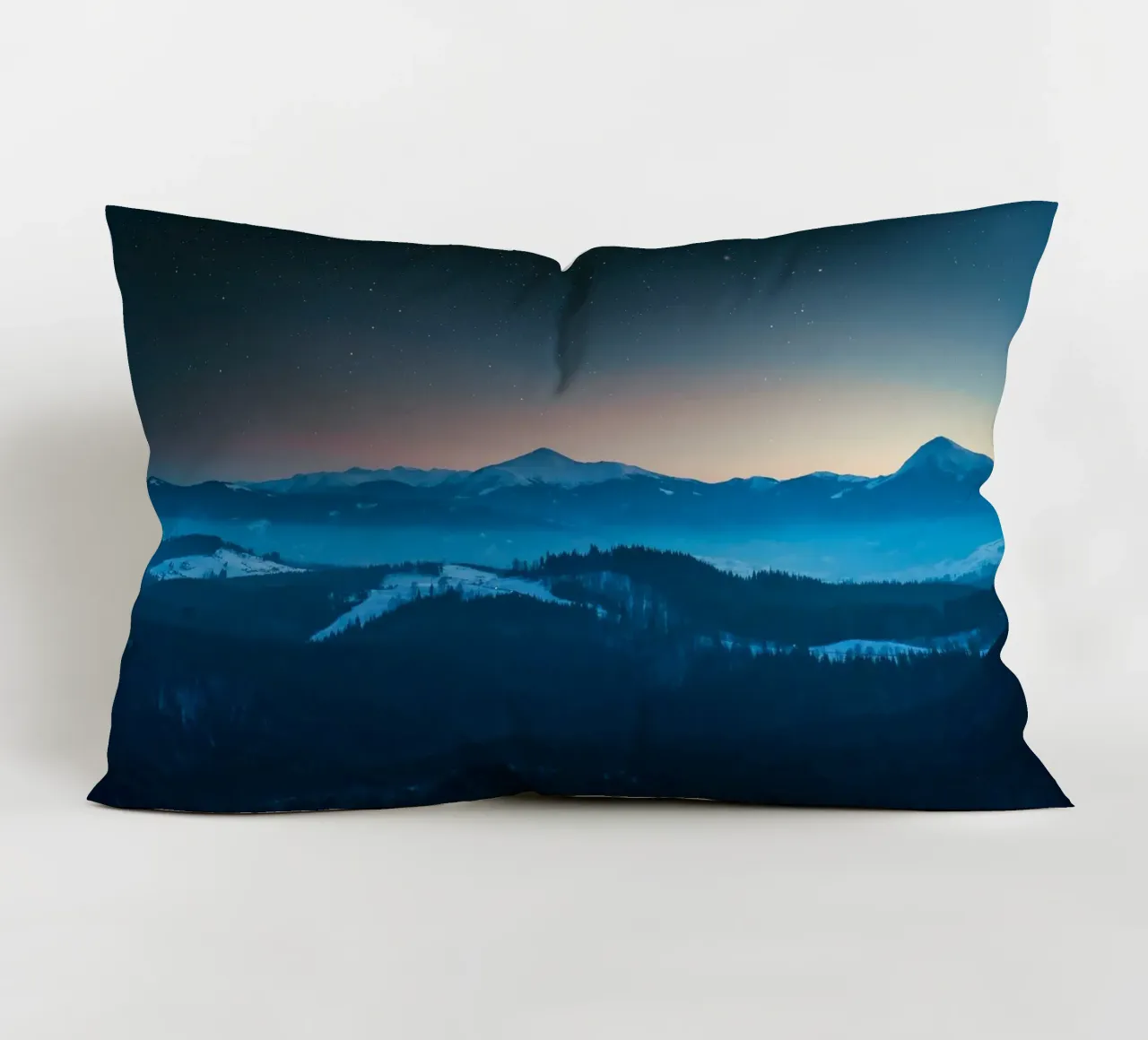 montagna notte cuscino da Bleu