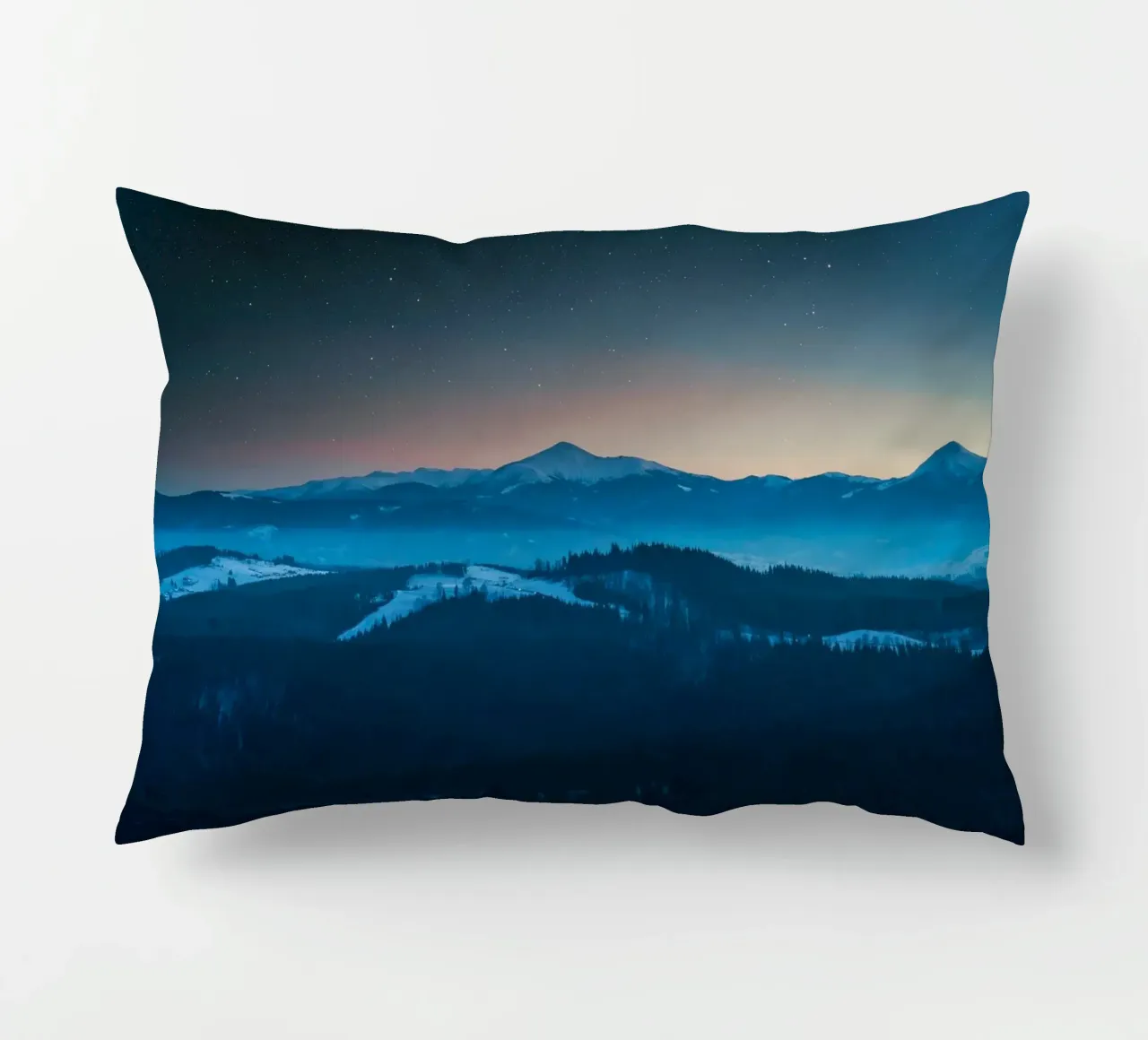 montagna notte cuscino da Bleu