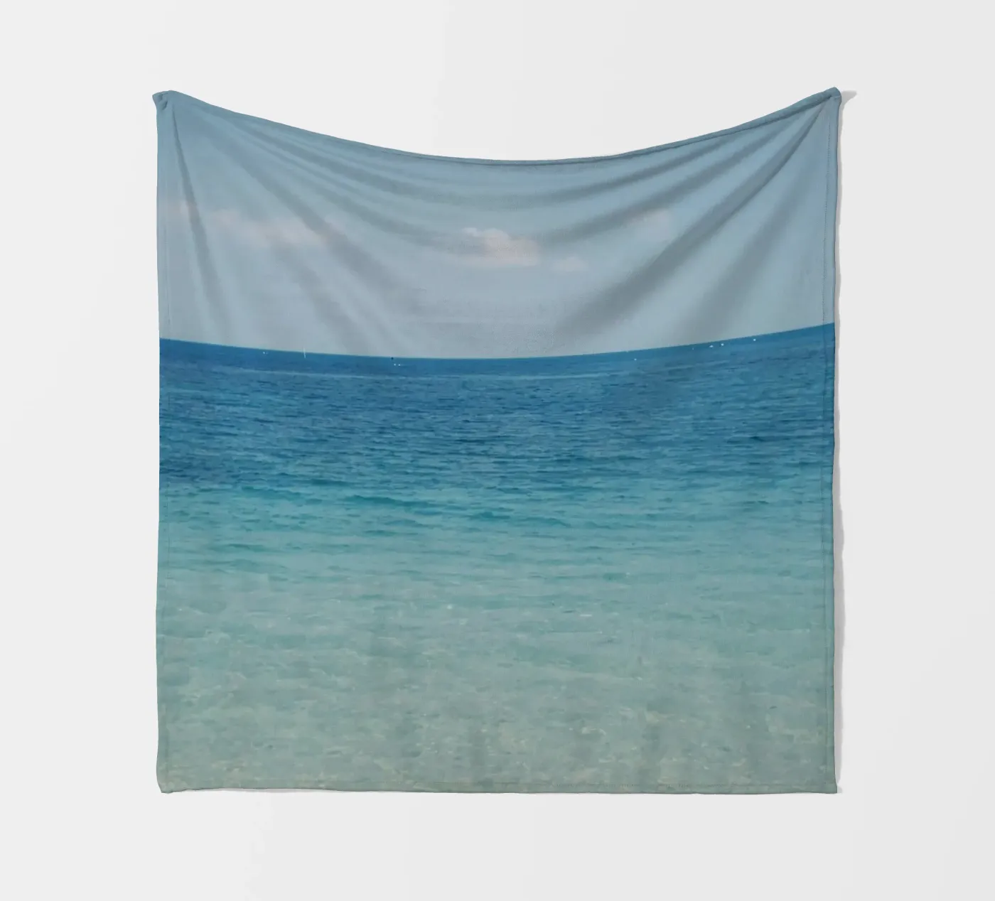 Meereshorizont Fleecedecke von Bleu