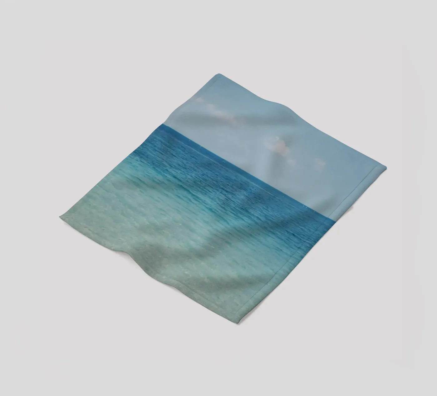 Meereshorizont Fleecedecke von Bleu