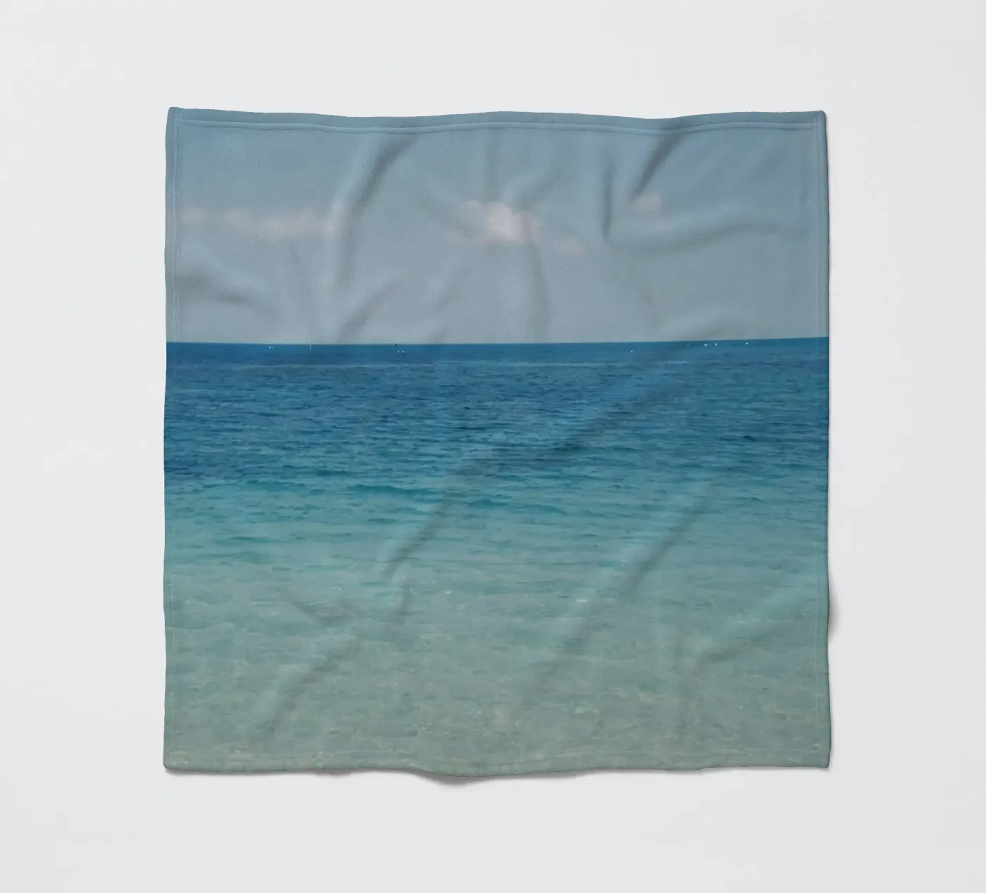 Meereshorizont Fleecedecke von Bleu