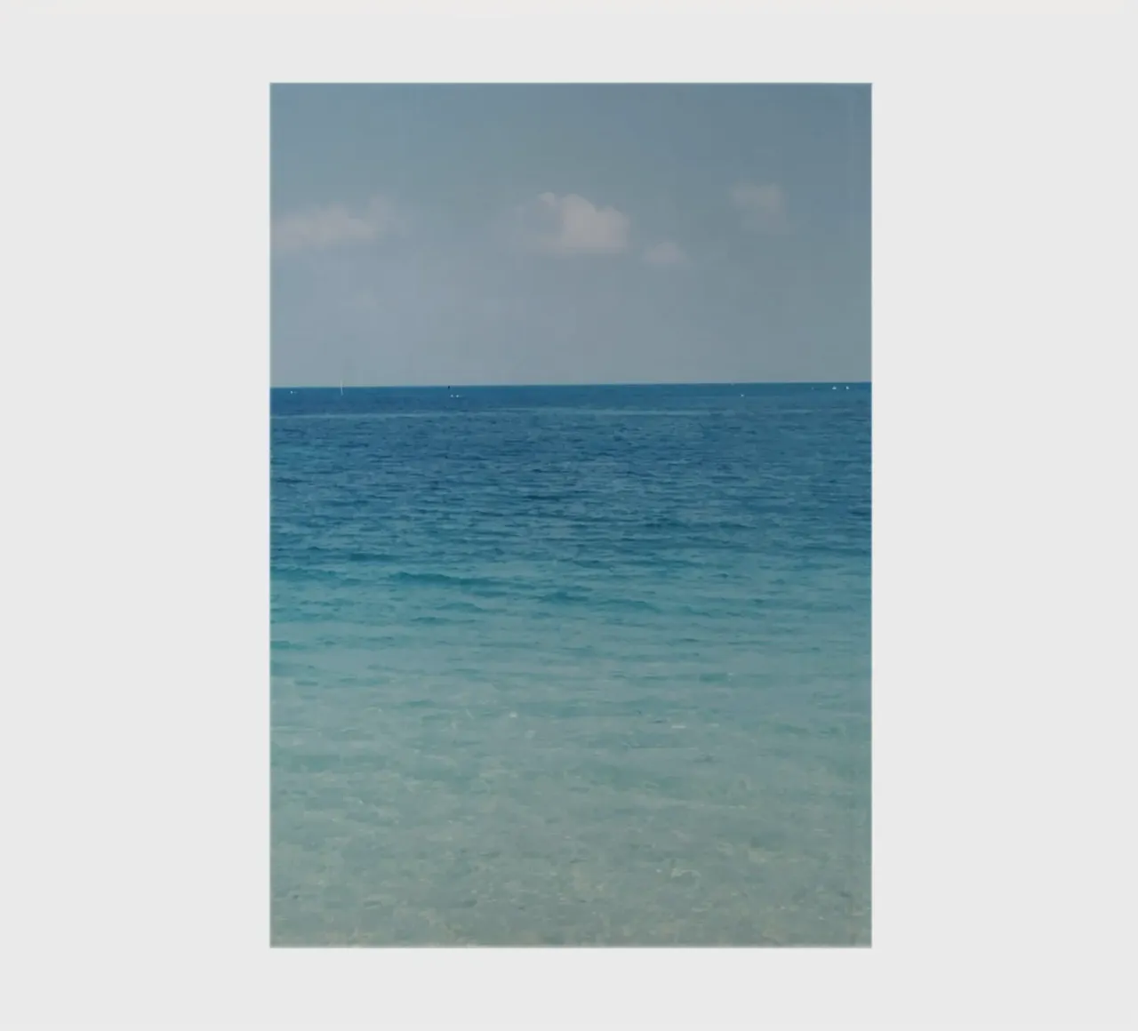 orizzonte oceanico diario da Bleu