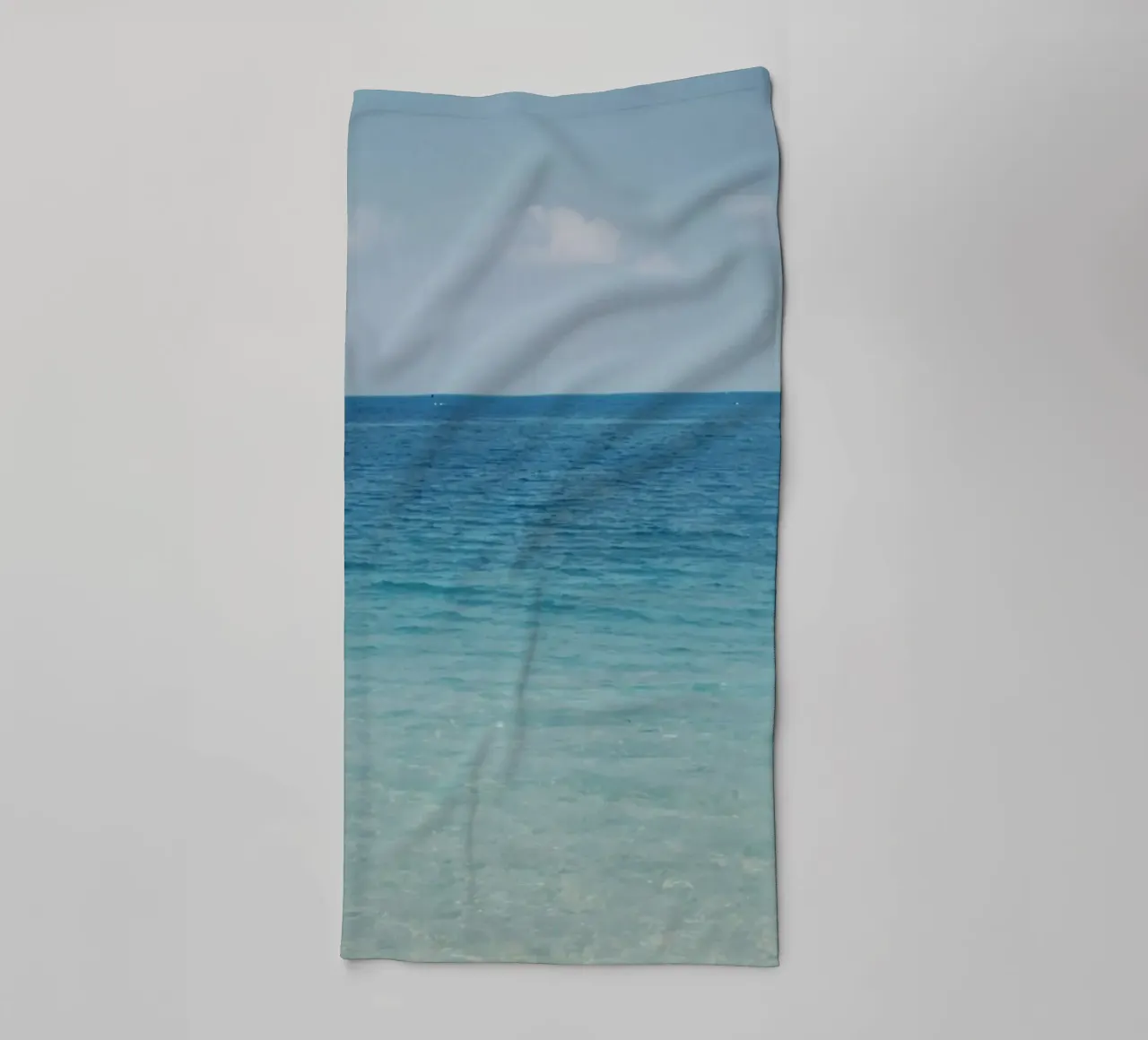 orizzonte oceanico asciugamano da bagno da Bleu