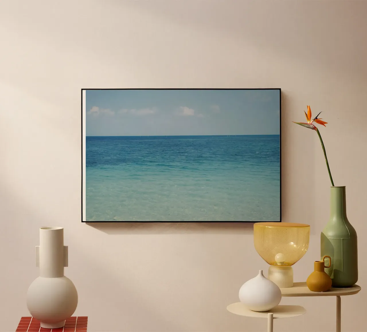 orizzonte oceanico plexiglass da Bleu