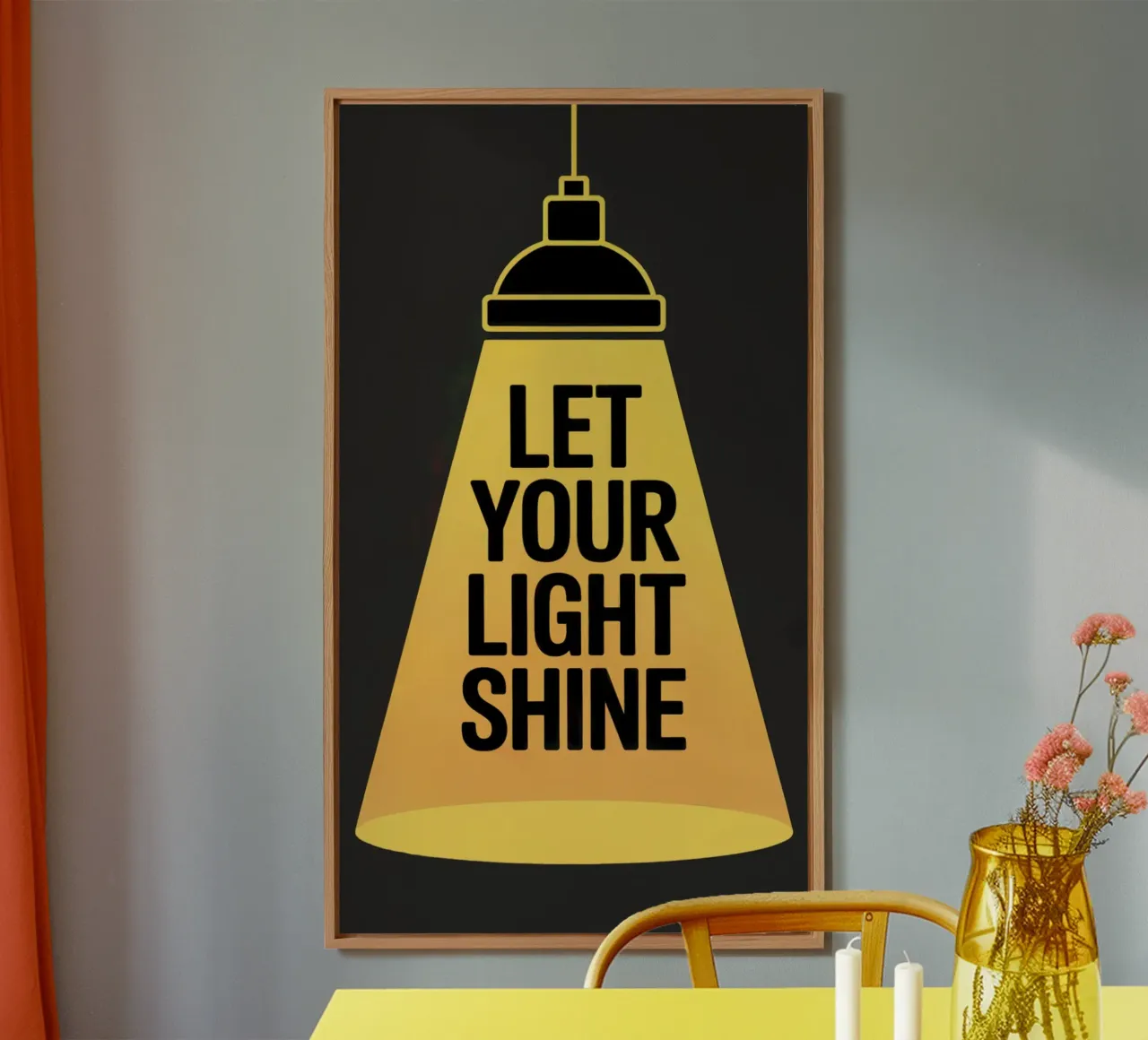 LET IT SHINE alluminio dibond da 20 Farben
